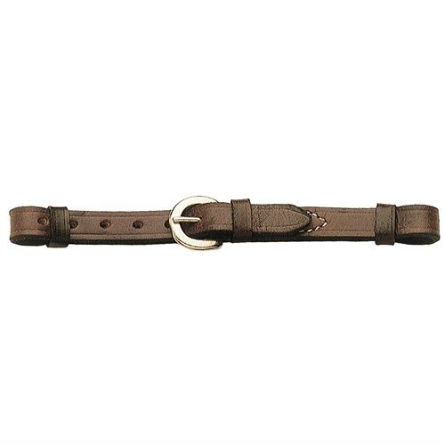 Western Curb Strap, Colour: Brown