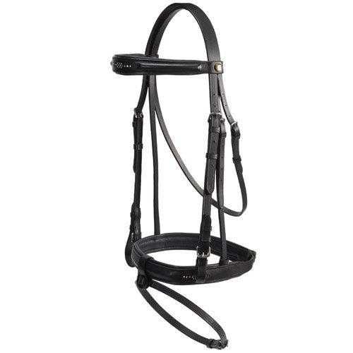 Bling Dressage Bridle (Black)
