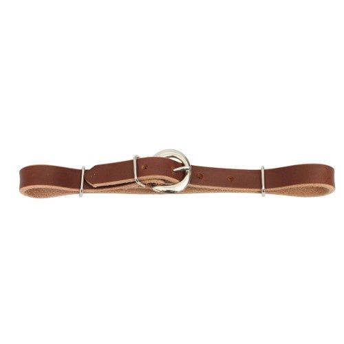 Weaver Horizons Collection 5/8 Straight Curb Strap, Colour: Golden Brown