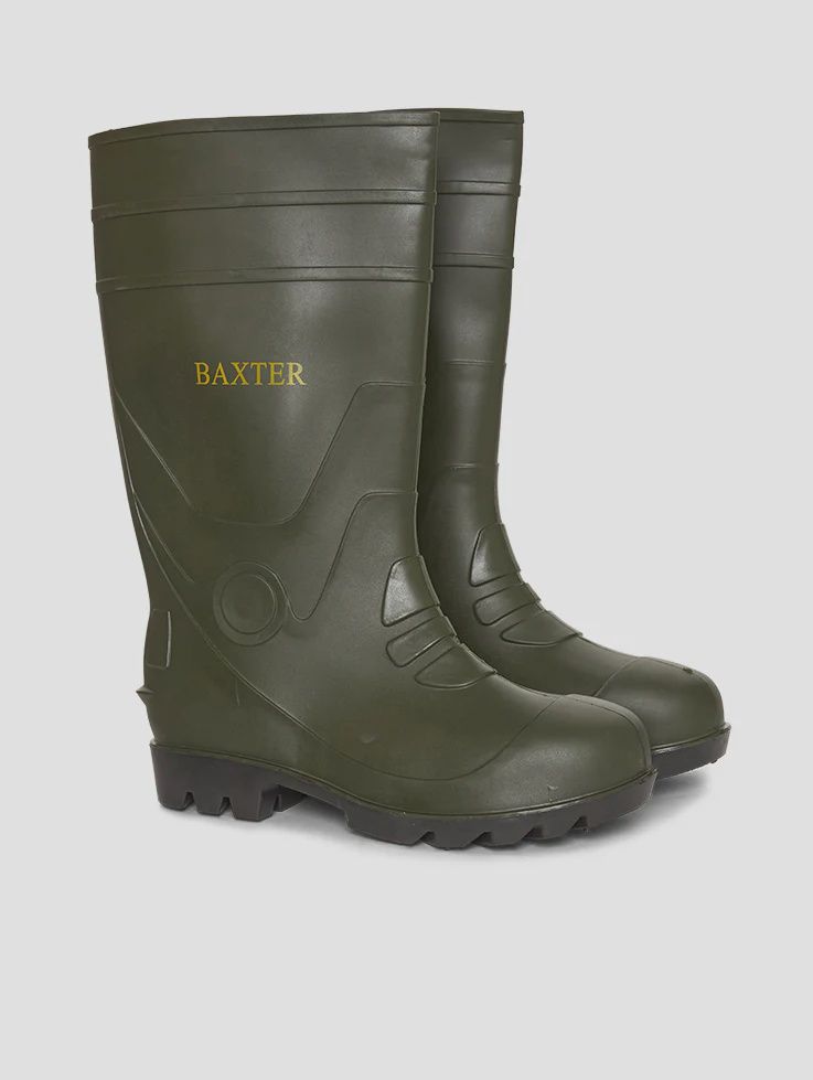 Baxter Industrial Gumboot, Size: Mens 5/ Ladies 7