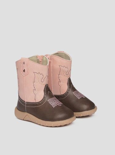 Baby Western Light Pink, Size: Size 1