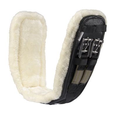 Equi-prene Elastic Fleece lined dressage girth removable lining
