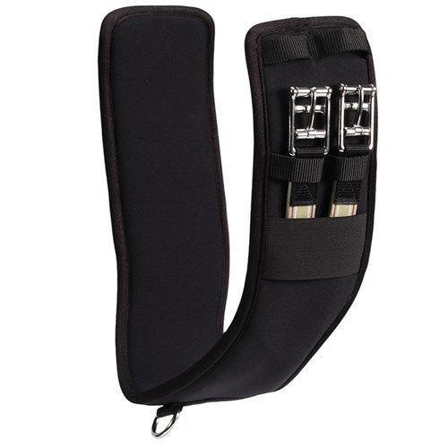 Shaped Comfort Dressage Girth Black