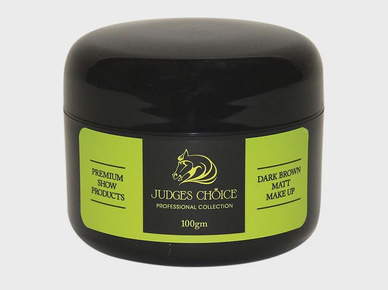 Judges Choice Matt Makeup  100g, Colour: Dark Brown Matt