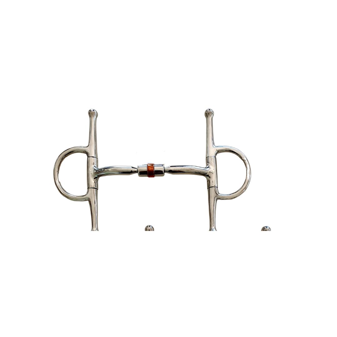 Ryde Bit- Full Cheek With Copper Roller (No.4)