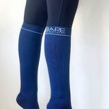 BARE Compression Sock - Logo - Navy Adults