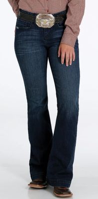 Cinch Ladies Lynden 5 Pocket- Deep rinse