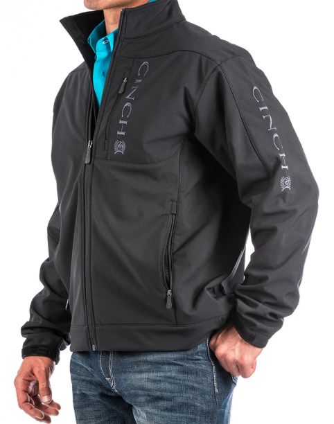 Cinch Mens WindBreaker Jacket- Black