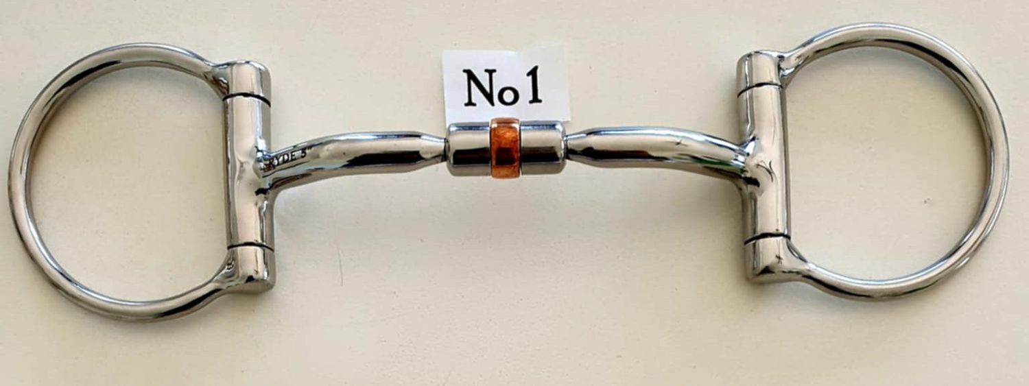 Ryde Bit D-ring With Copper Roller