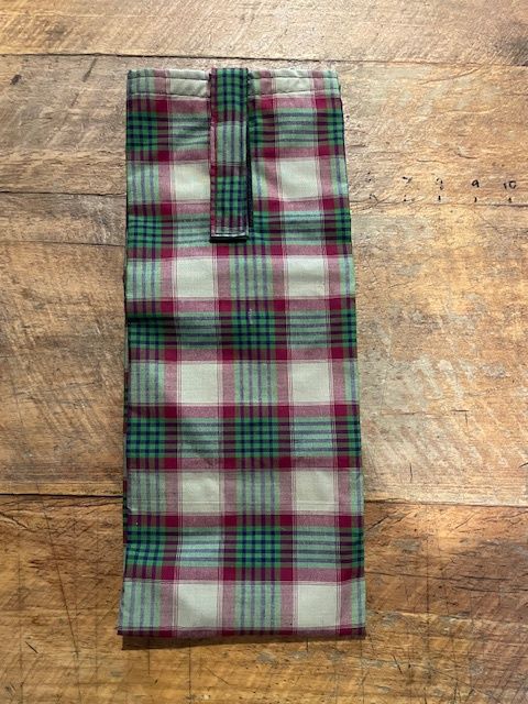 Satin Lined Tail Bag - Tartan