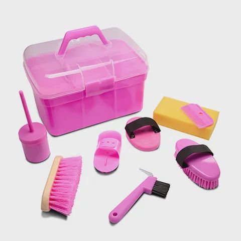 Filled Grooming Kit For Kids, Colour: Pink