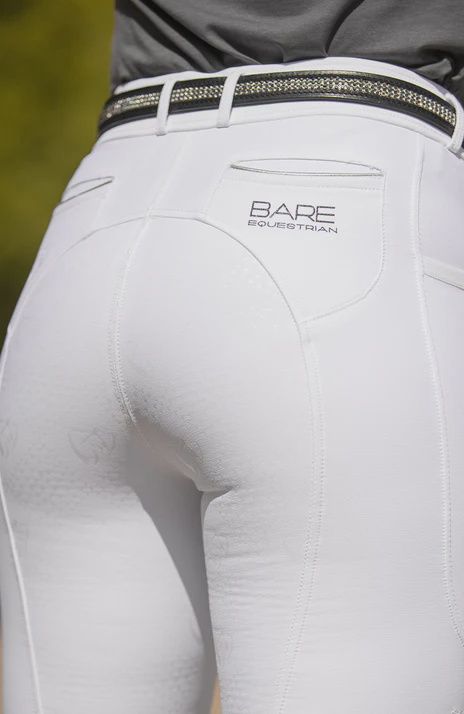 Bare Signature Breeches, Colour: White, Size: Size 40/AU12