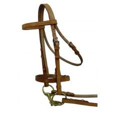 Miniature Bridle Flat Brow w Nose