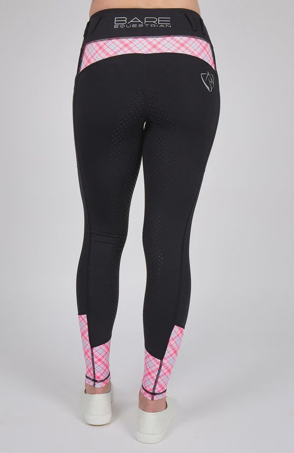 BARE Performance Riding Tights - Roseberry