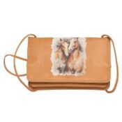 Painted Horses Leather Wallet Bag – OakvilleHP