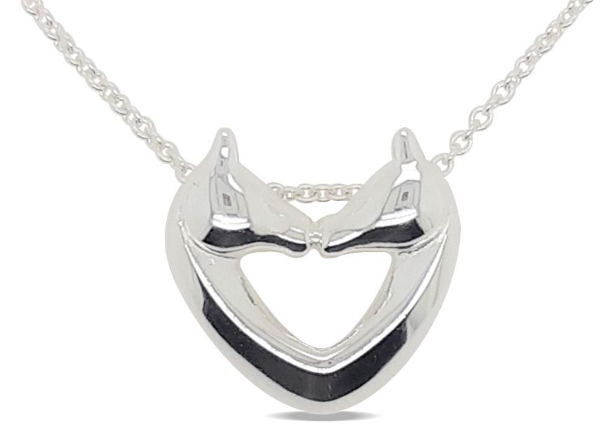 Pendant S/S TWO HORSES-PB0330