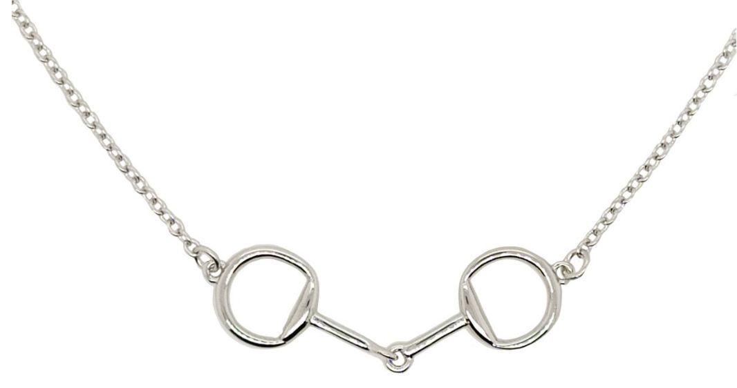 Pendant S/S &amp; Chain Snaffle Bit-PB0595