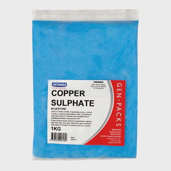 VETSENSE - Copper Sulphate, Size: 1kg