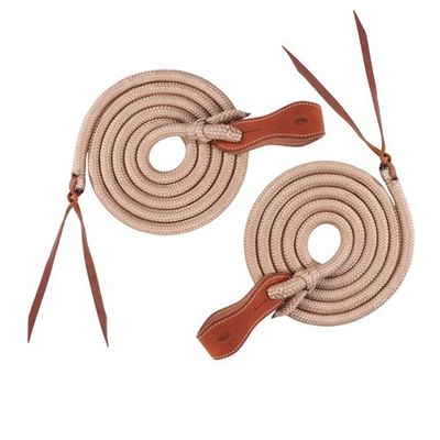 Fort Worth Yacht Rope reins W/ slobber straps