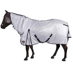 Fly Sheet Horse Rug Combo White Mesh, Size: 4'6