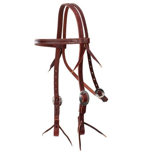 Weaver Cowboy 3/4" Hand Tooled Headstall