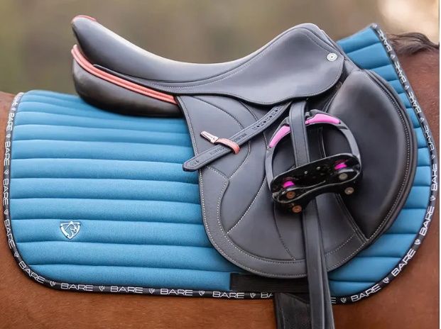 BARE Active Saddle Pad Jump Cut - Teal