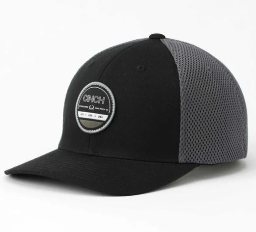 Cinch Cap - Black/Air Mesh