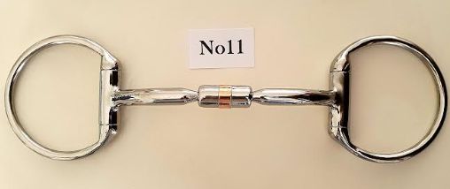 Ryde Bit Eggbutt with Copper Roller (No 11)