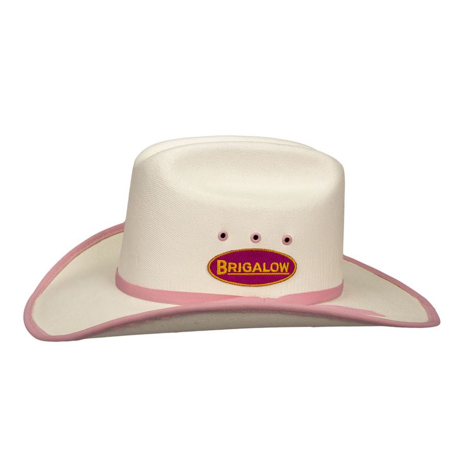 Brigalow Cheyenne Western hat Pink Trim