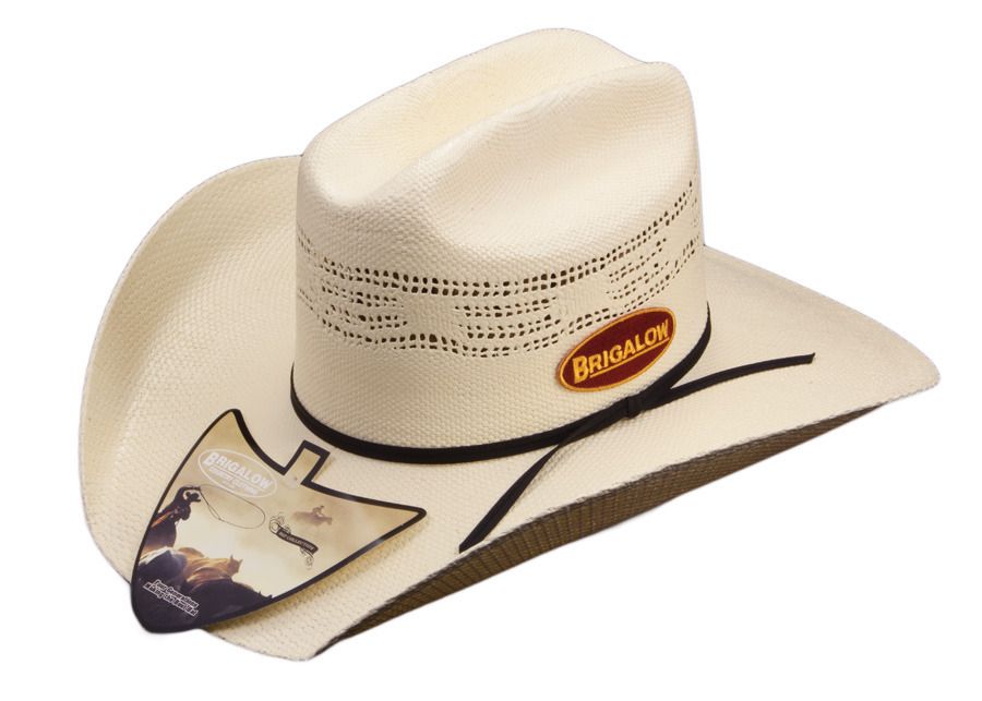 Brigalow- KIDS Bronco Off White  Straw Hat