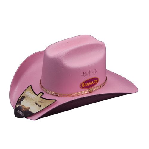 Brigalow KIDS Coloured Cowboy Hat, Colour: Light Pink