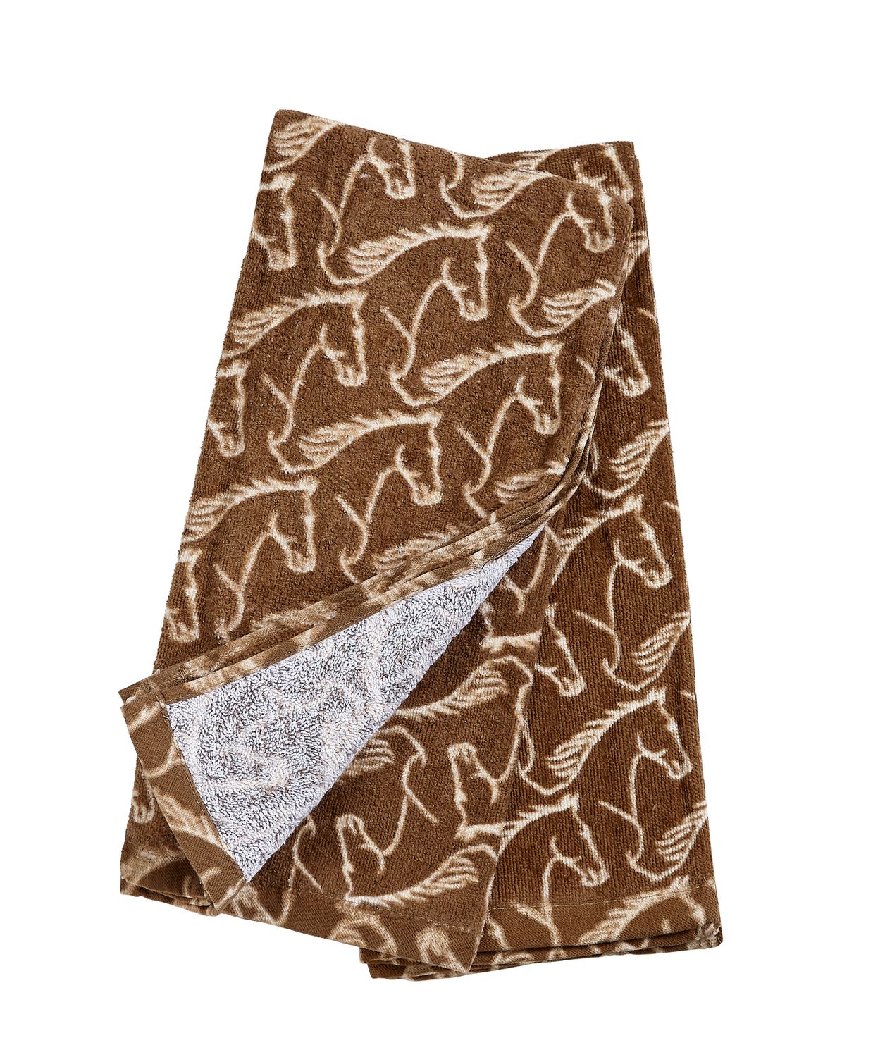 Brigalow Kitchen Towel - Horse Head, Colour: Brown