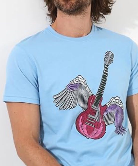 Joe Browns tee guitar wing