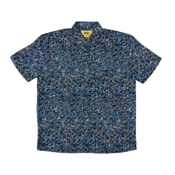 Kingston Grange S/S Bamboo Bush Banana Blue