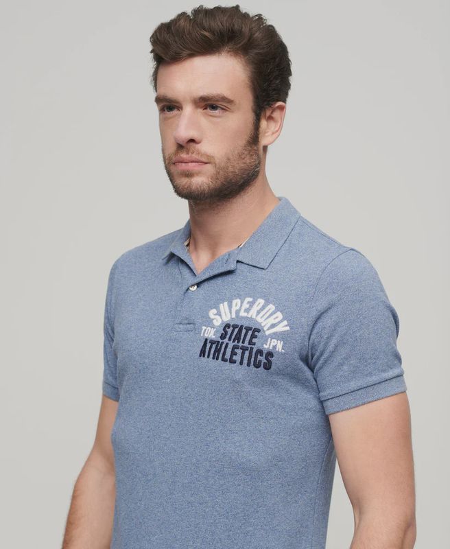 Superdry polo bay blue marle