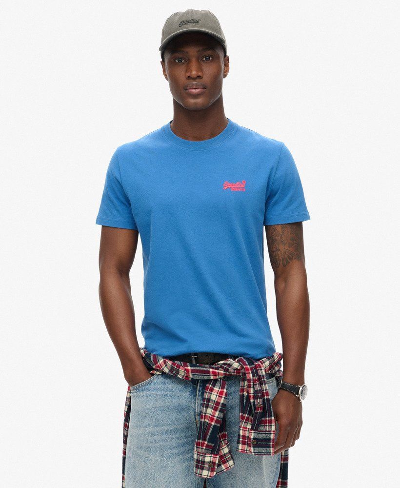 Superdry tee essential monaco blue