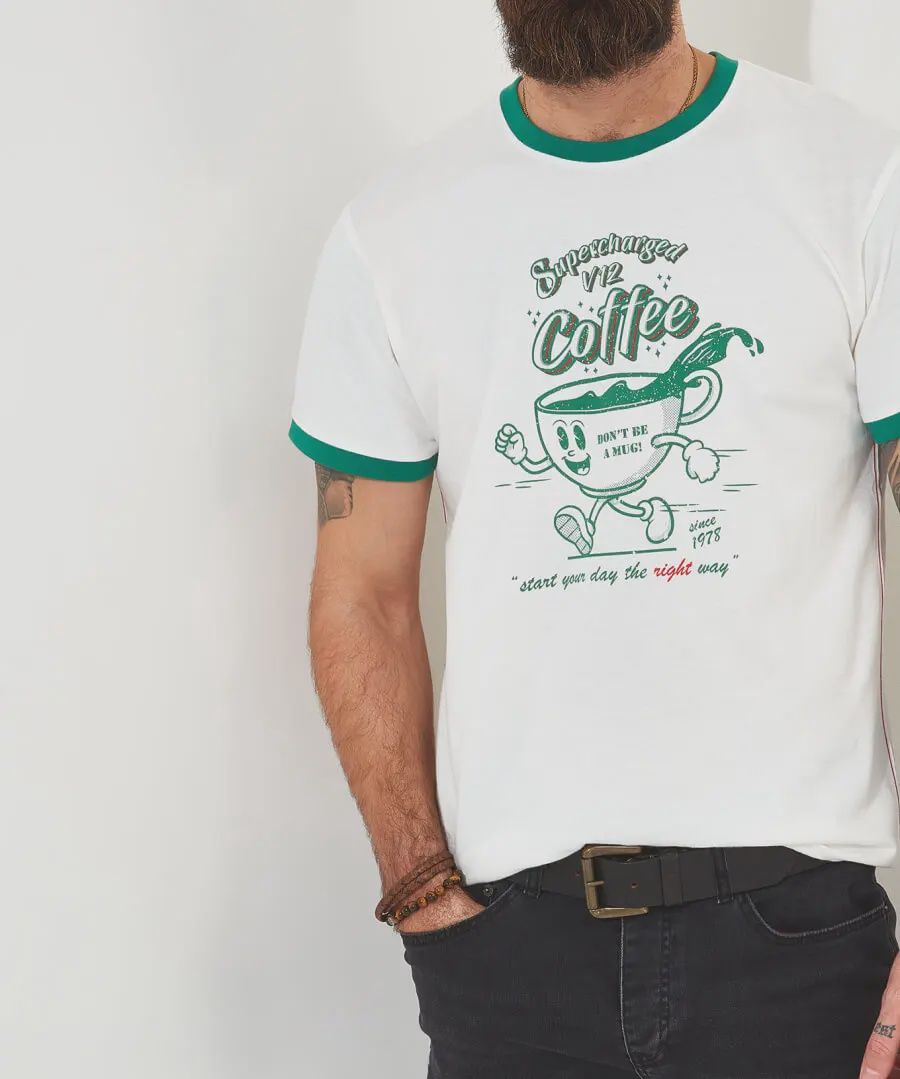 Joe Browns tee supercharged white