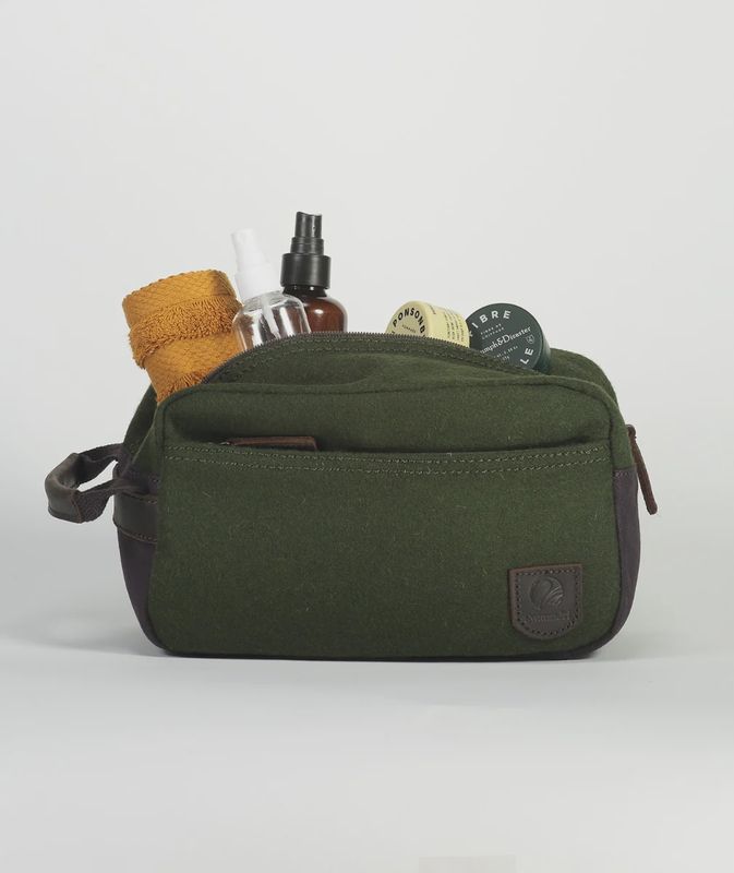 Swanndri Wash bag Olive
