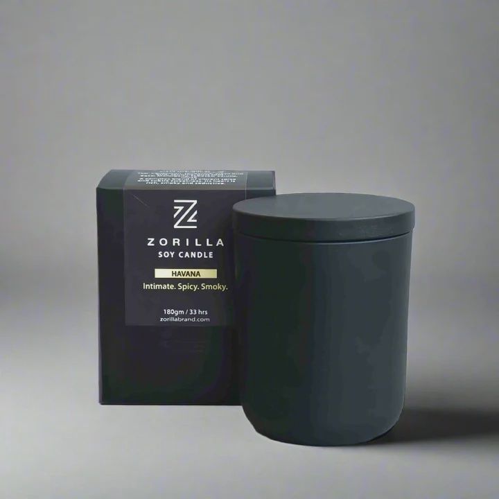 Zorilla Scented Soy Candle -Havana