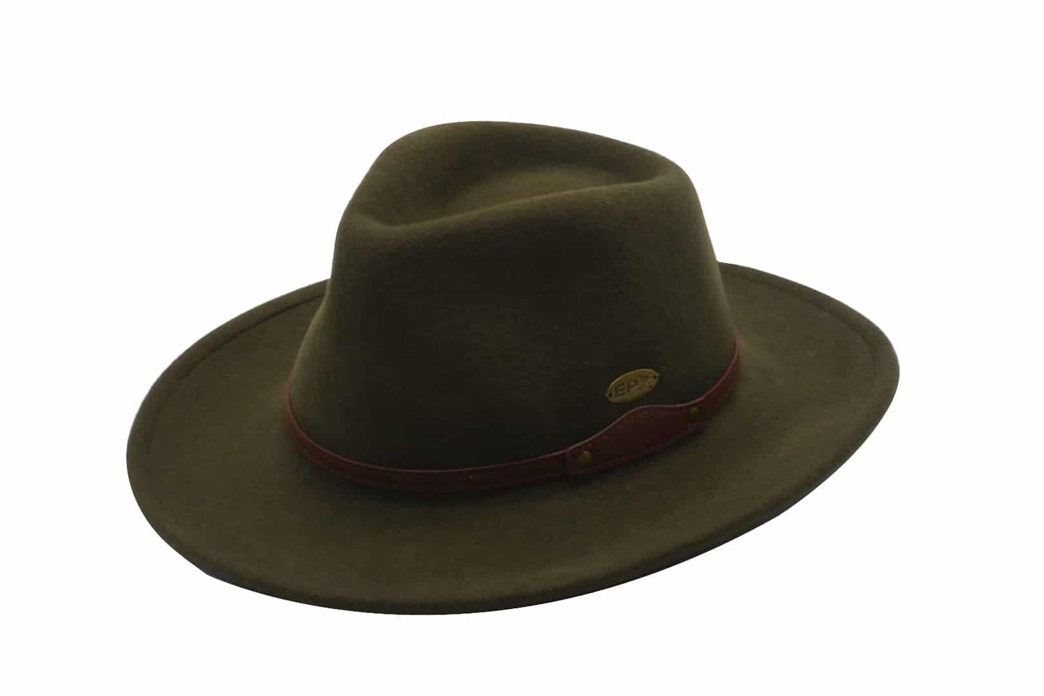 Electric Pukeko hat Macca Green