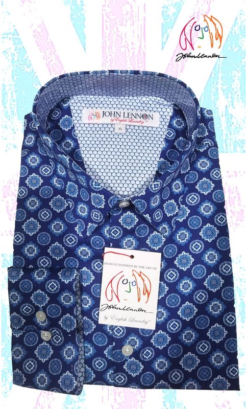 John Lennon L/S 2533 Navy