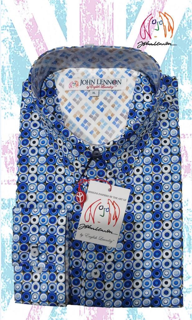 John Lennon L/S 2503 blue multi