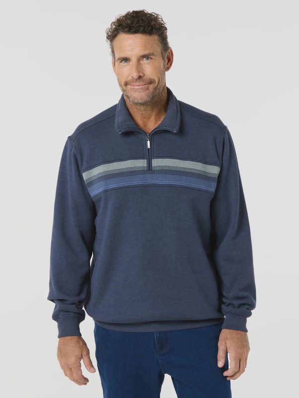 Breakaway half Zip 62417 Denim Marle