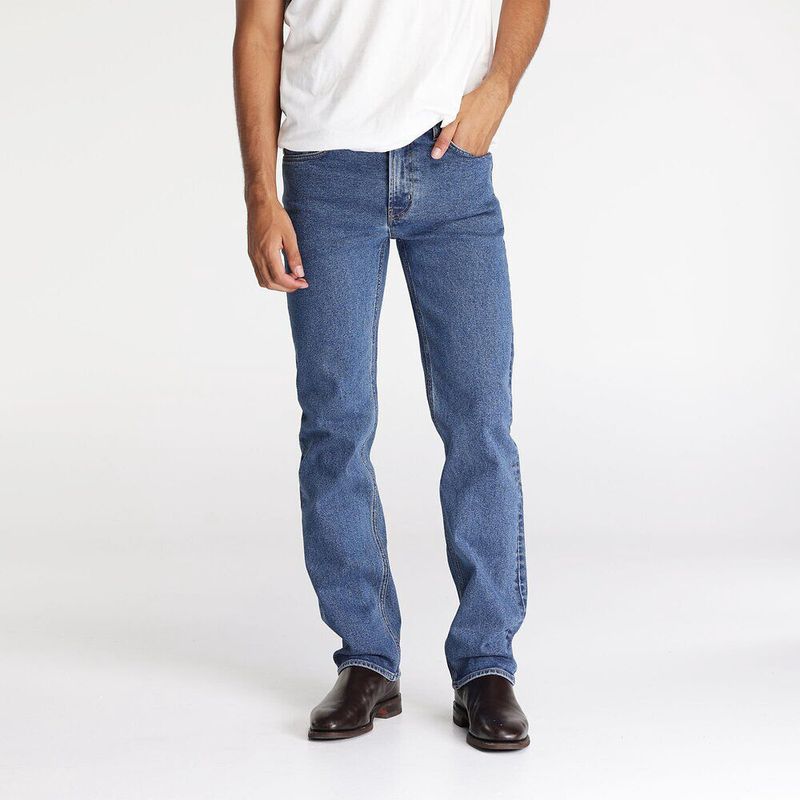 Riders Jean Straight Stretch Stonewash