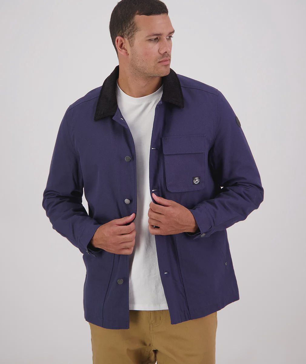 Swanndri Jacket Barrytown Navy