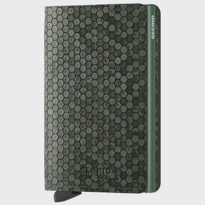 Secrid Slimwallet Hexagon Green