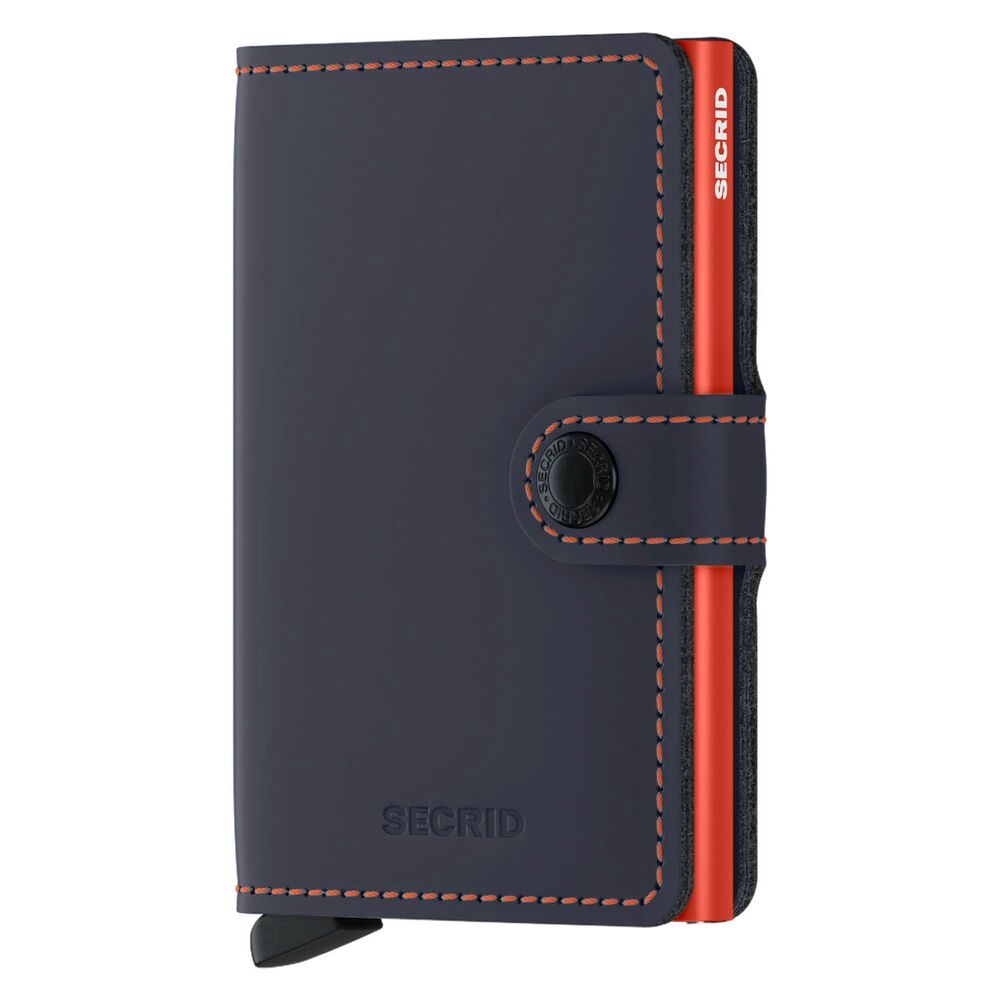 Secrid Miniwallet Matte Nightblue &amp; Orange