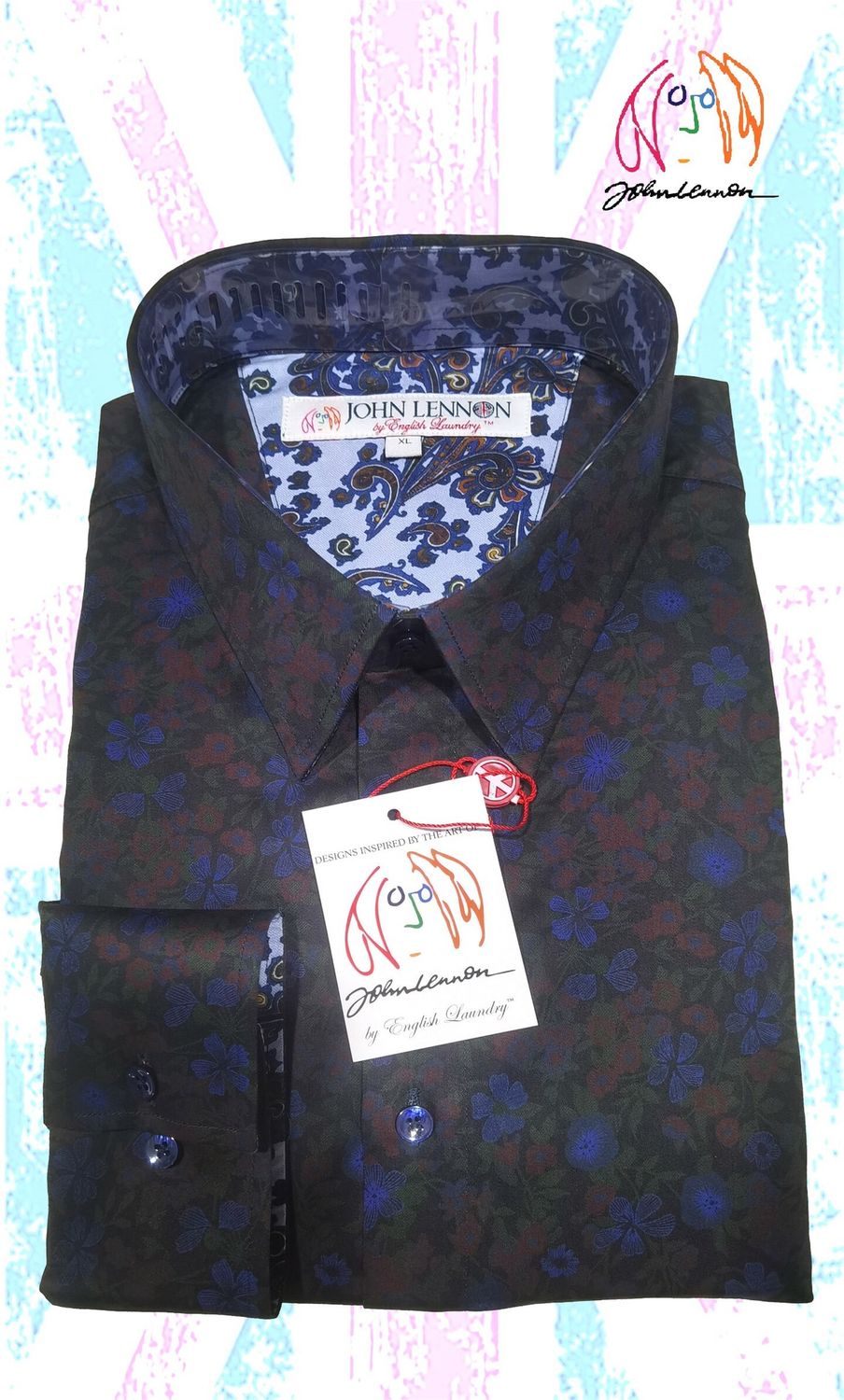 John Lennon L/S 2528 Floral