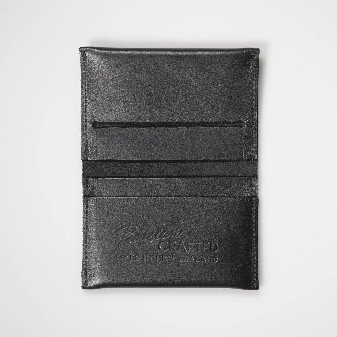 Parisian wallet crafted Black