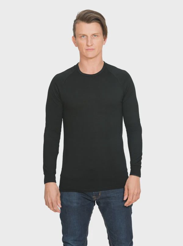 Brass Monkey Long Sleeve crew Black